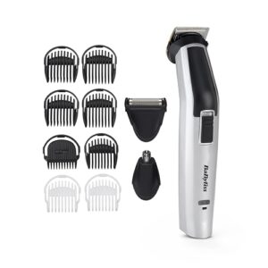 BaBylissMEN 8-in-1 Titanium, Multitrimmer, Silver